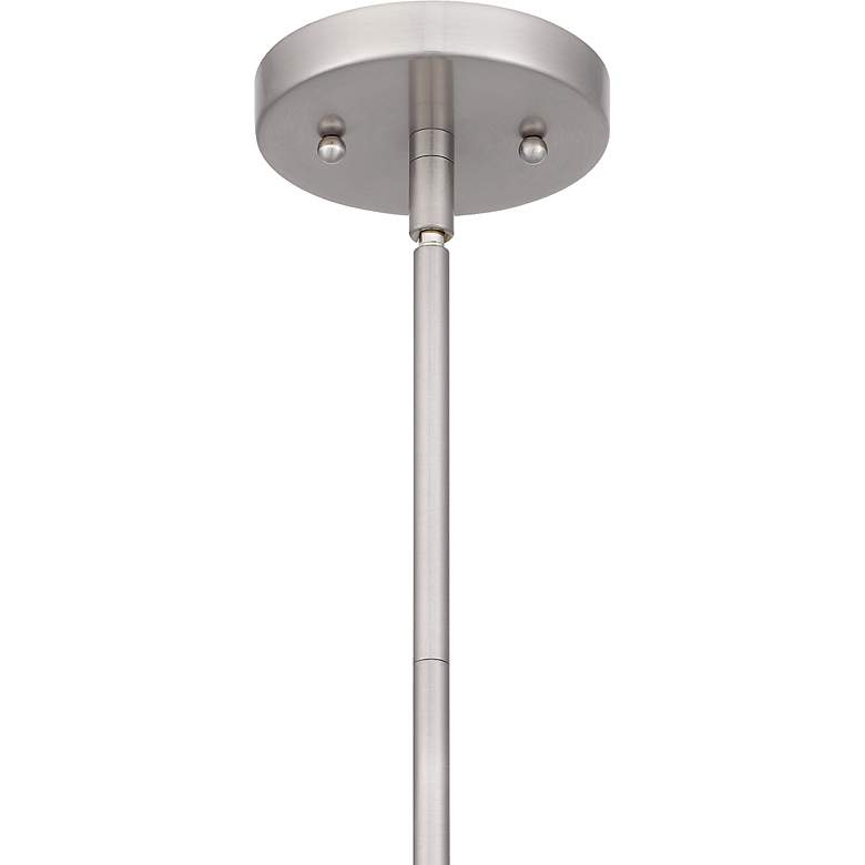 Image 6 Quoizel Nielson 5 1/2" Wide Brushed Nickel Mini Pendant more views