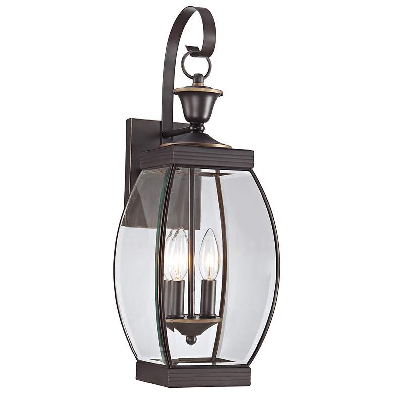 Image 2 Quoizel Oasis 21" High Bronze Finish Outdoor Wall Light