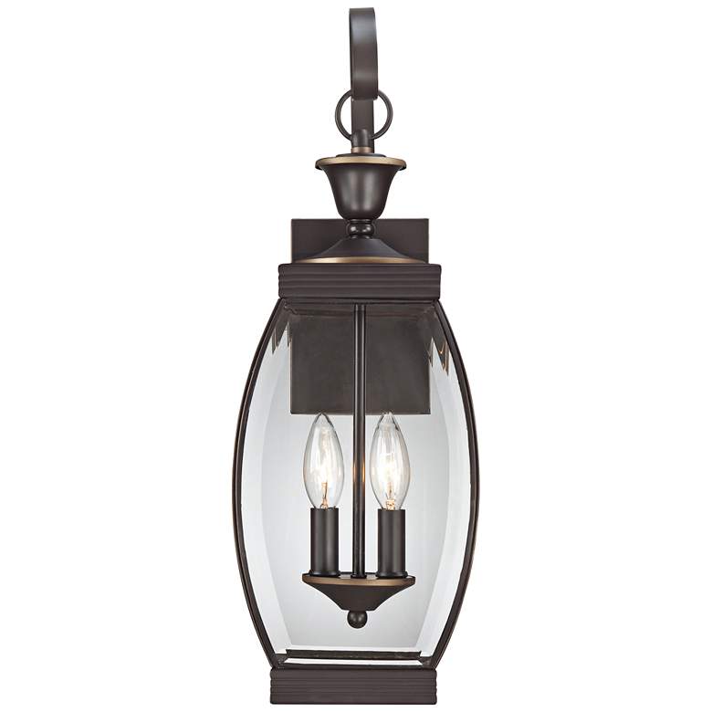 Image 3 Quoizel Oasis 21" High Bronze Finish Outdoor Wall Light more views