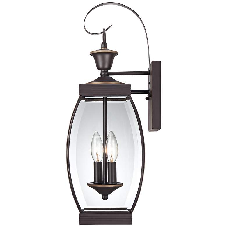 Image 4 Quoizel Oasis 21" High Bronze Finish Outdoor Wall Light more views