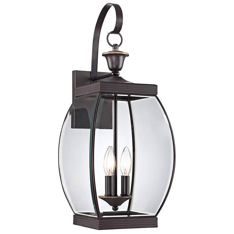 Image 1 Quoizel Oasis 23" High Bronze Finish Outdoor Wall Light