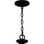 7_Quoizel Octavia 32" Wide Earth Black 9-Light Chandelier more views