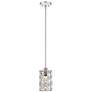 Quoizel Oliver 5"W Polished Nickel and Crystal Mini Pendant