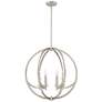 2_Quoizel Orion 24" Wide Brushed Nickel 6-Light Pendant more views