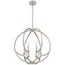 4_Quoizel Orion 24" Wide Brushed Nickel 6-Light Pendant more views