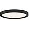 Quoizel Outskirt 11" Wide Oil Rubbed Bronze LED Ceiling Light