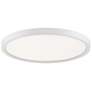 Quoizel Outskirt 15" Wide White LED Ceiling Light