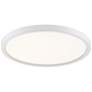 Quoizel Outskirt 15" Wide White LED Ceiling Light