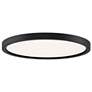 1_Quoizel Outskirt 15"W Oil-Rubbed Bronze LED Ceiling Light