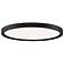 Quoizel Outskirt 15"W Oil-Rubbed Bronze LED Ceiling Light