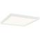 Quoizel Outskirts 15" Wide White Lustre LED Ceiling Light