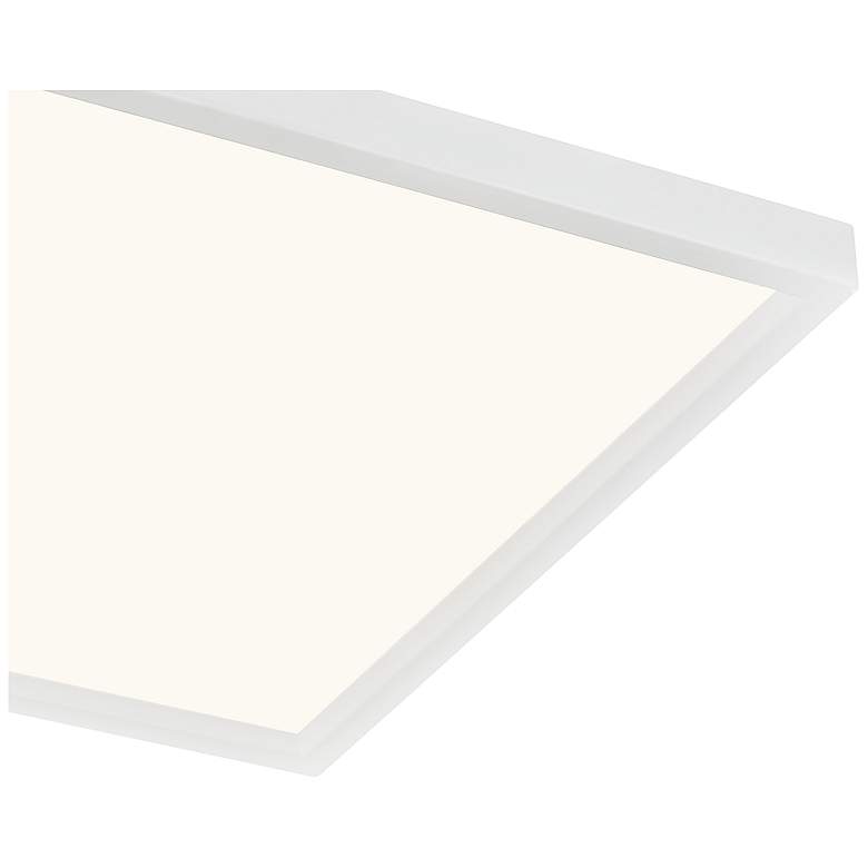 Image 2 Quoizel Outskirts 15" Wide White Lustre LED Ceiling Light more views