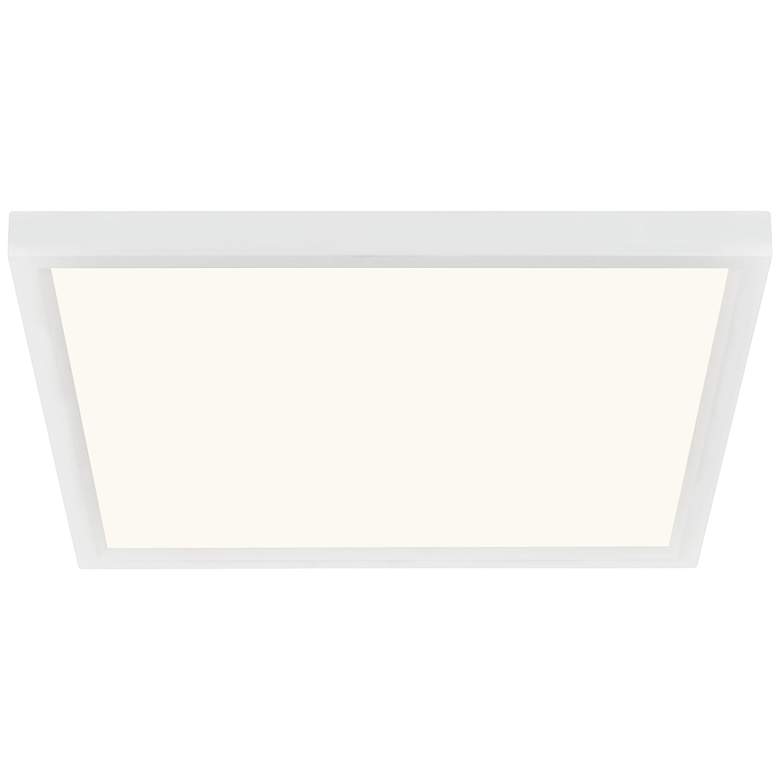 Image 3 Quoizel Outskirts 15" Wide White Lustre LED Ceiling Light more views