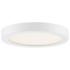 Quoizel Outskirts 7 1/2" Wide White LED Ceiling Light