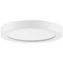 Quoizel Outskirts 7 1/2" Wide White LED Ceiling Light