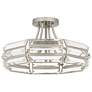3_Quoizel Padilla 17"W Brushed Nickel 4-Light Ceiling Light