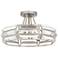 Quoizel Padilla 17"W Brushed Nickel 4-Light Ceiling Light