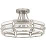 5_Quoizel Padilla 17"W Brushed Nickel 4-Light Ceiling Light more views