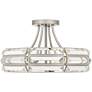 6_Quoizel Padilla 17"W Brushed Nickel 4-Light Ceiling Light more views
