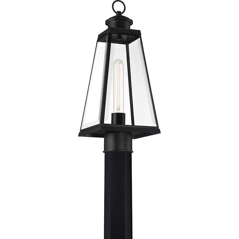 Image 3 Quoizel Paxton 17 1/2" High Matte Black Outdoor Post Light more views