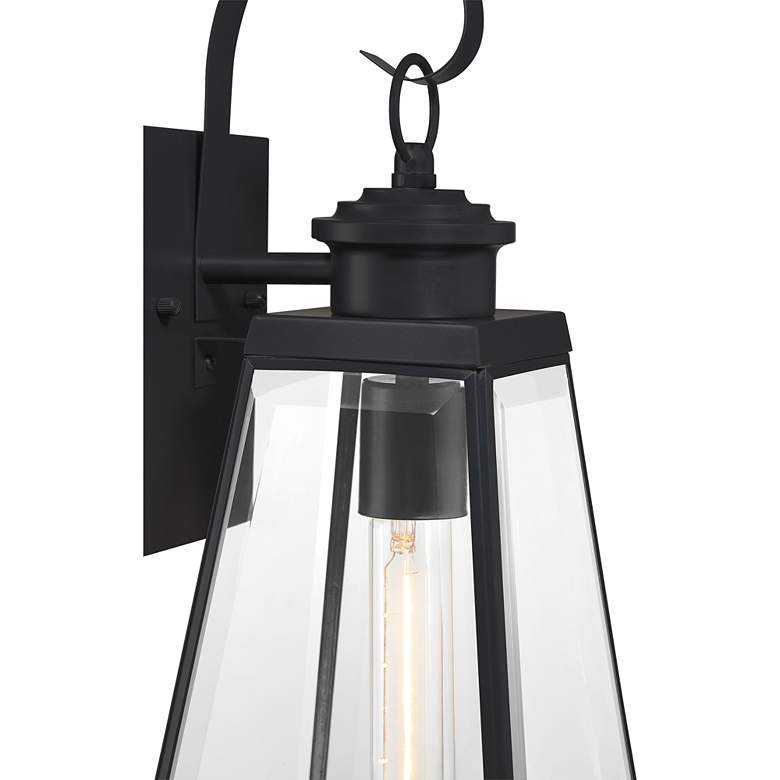 Image 3 Quoizel Paxton 17 3/4" High Matte Black Outdoor Wall Light more views