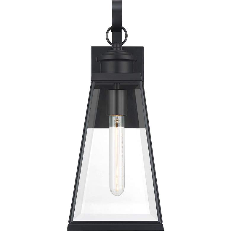 Image 4 Quoizel Paxton 17 3/4" High Matte Black Outdoor Wall Light more views