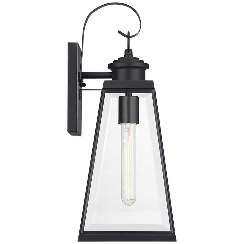 Image 5 Quoizel Paxton 17 3/4 inch High Matte Black Outdoor Wall Light more views