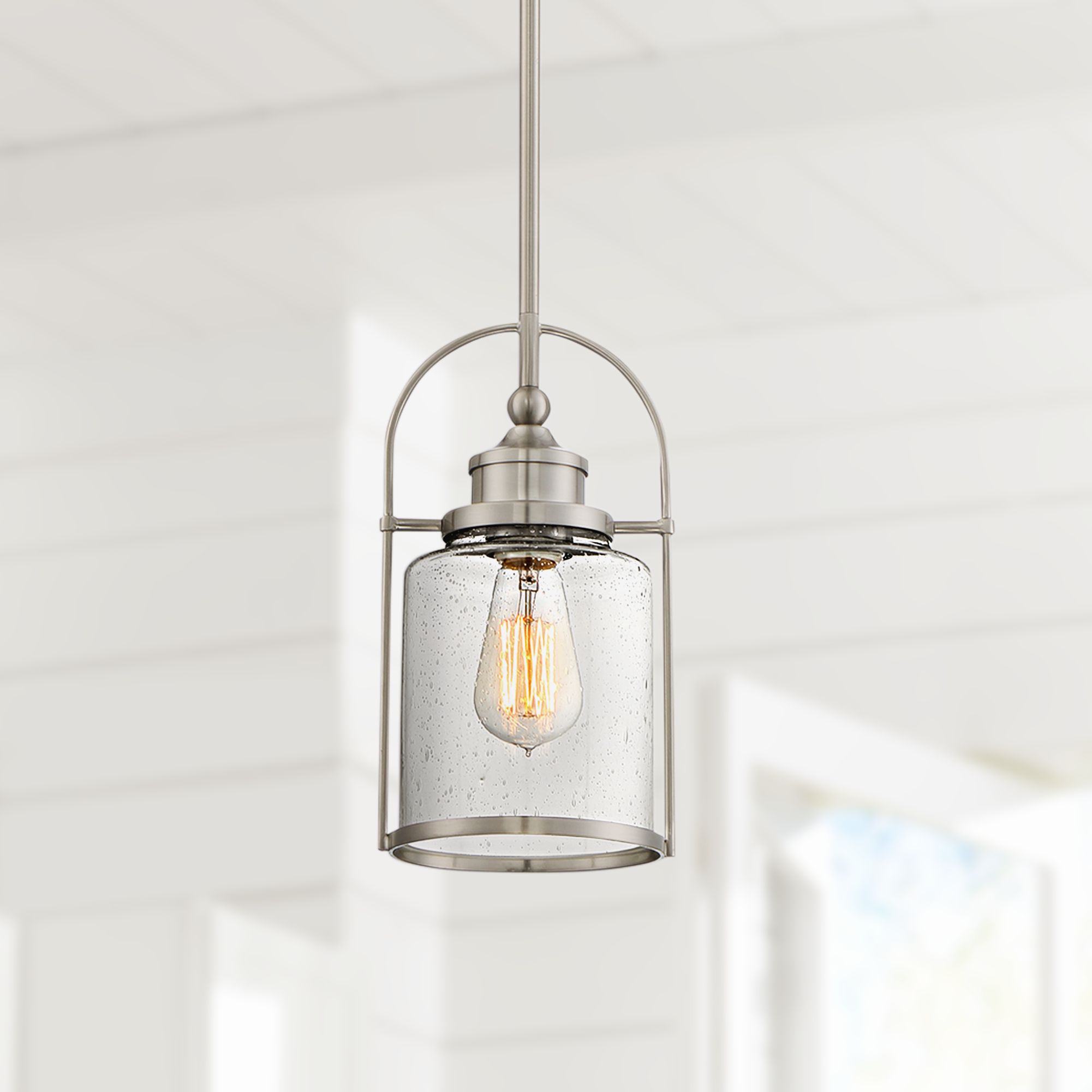 nickel mini pendant lights