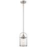 Quoizel Payson 6 1/2" Wide Brushed Nickel Mini Pendant