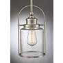Quoizel Payson 6 1/2" Wide Brushed Nickel Mini Pendant