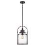 1_Quoizel Payson 9 3/4" Wide Brushed Nickel Mini Pendant