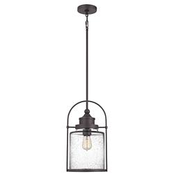 Quoizel Payson 9 3/4" Wide Brushed Nickel Mini Pendant