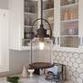 3_Quoizel Payson 9 3/4" Wide Brushed Nickel Mini Pendant more views