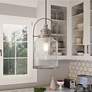 1_Quoizel Payson 9" Wide Brushed Nickel Mini Pendant