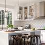 3_Quoizel Payson 9" Wide Brushed Nickel Mini Pendant more views