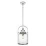 4_Quoizel Payson 9" Wide Brushed Nickel Mini Pendant more views