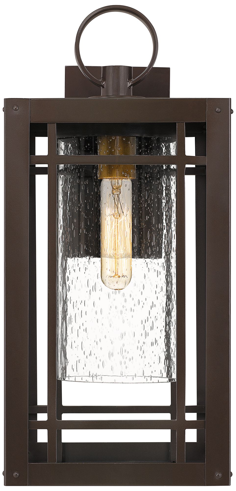 Quoizel Pelham 17 1/2" High Western Bronze Outdoor Wall Light