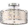2_Quoizel Platinum Abode 12" Wide Polished Chrome Ceiling Light
