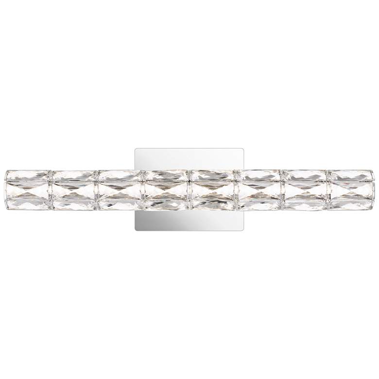 Image 1 Quoizel Platinum Luster 24"W Polished Chrome LED Bath Light