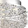 5_Quoizel Platinum Starlet 13 3/4"W Chrome LED Ceiling Light more views