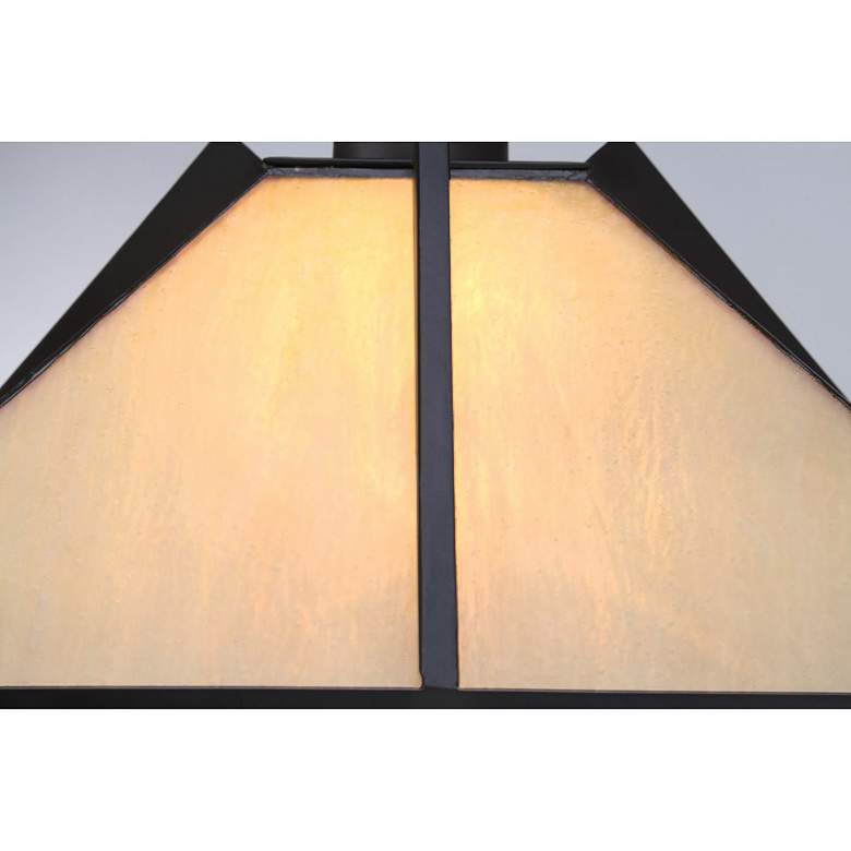 Image 4 Quoizel Pomeroy 21" Vintage Bronze Tiffany Style Accent Table Lamp more views
