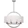 Quoizel Portland 28" Wide Brushed Nickel Pendant