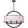 Quoizel Portland 28" Wide Western Bronze Pendant