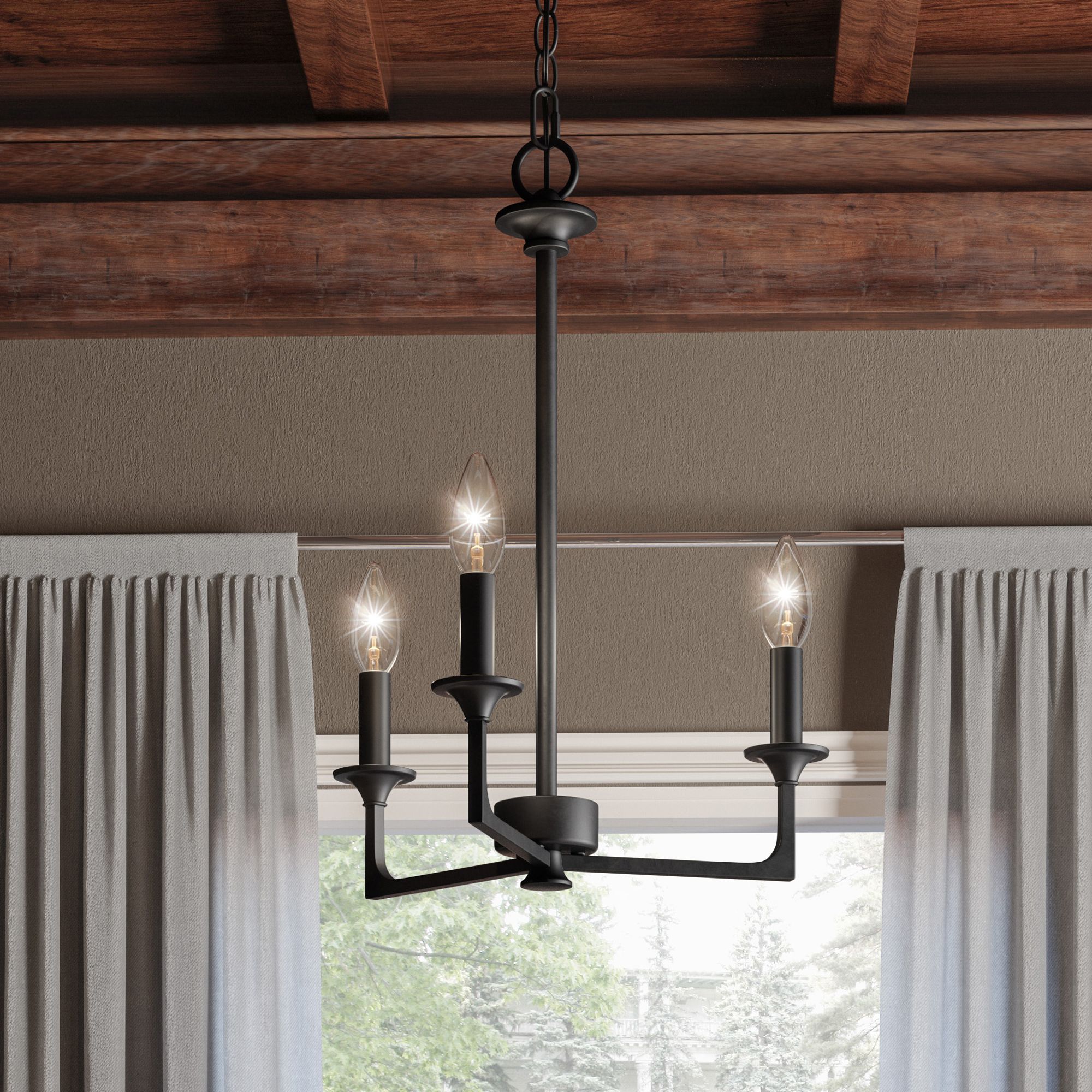 Quoizel Prescott Black Collection