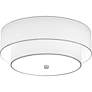 Quoizel Prewett 16" Wide Brushed Nickel Ceiling Light in scene