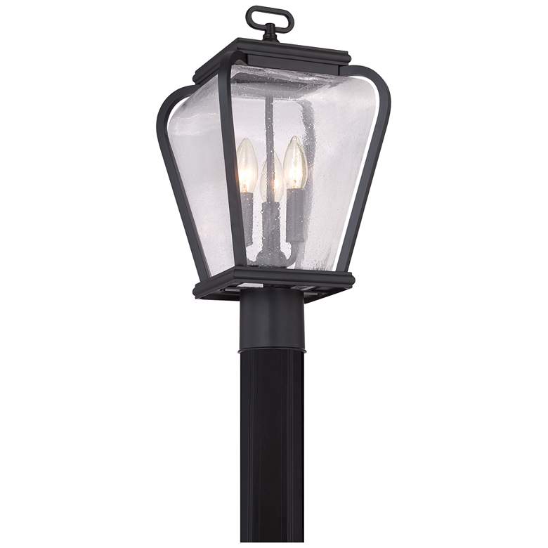 Image 2 Quoizel Province 18" High Mystic Black Outdoor Post Light more views