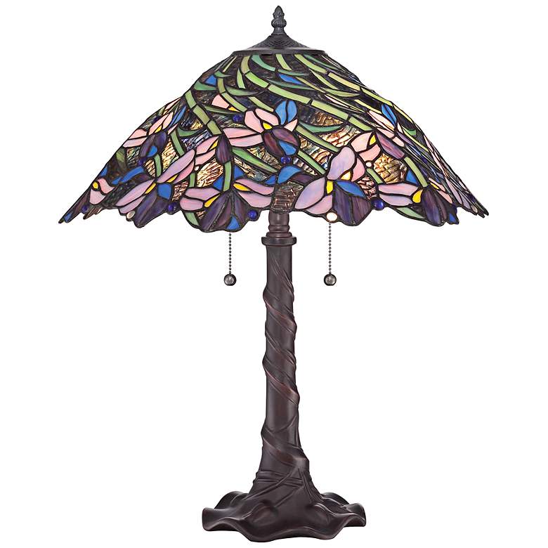 Image 1 Quoizel Queens Meadow Tiffany Table Lamp