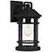 Quoizel Quincy 15 1/2" High Earth Black Outdoor Wall Light