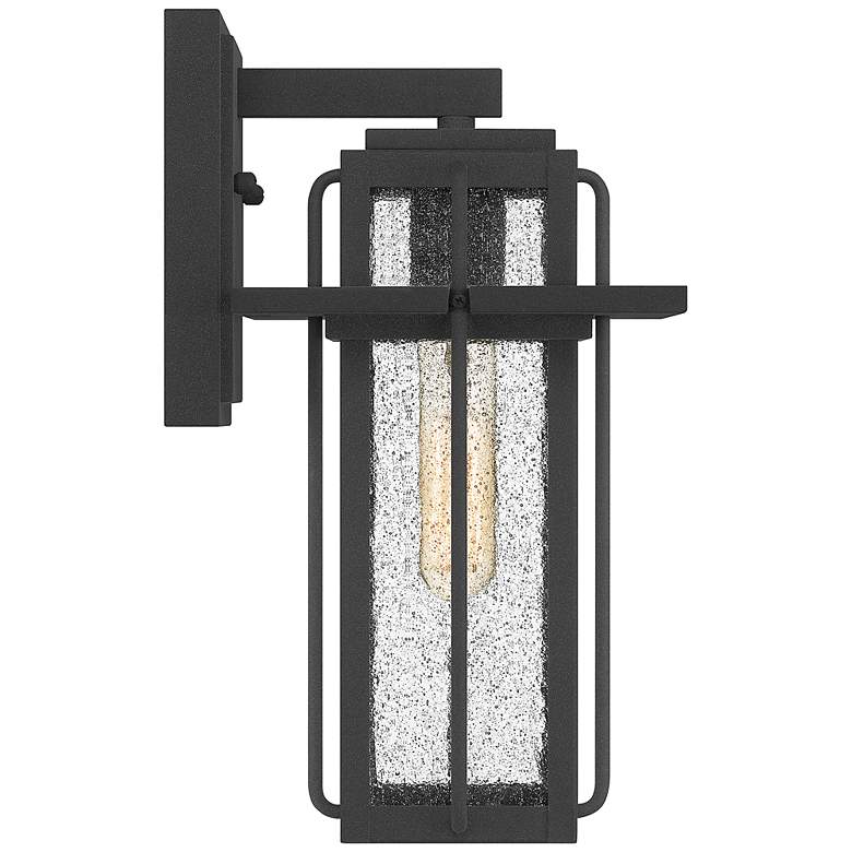 Image 6 Quoizel Randall 13" High Mottled Black Outdoor Wall Light more views