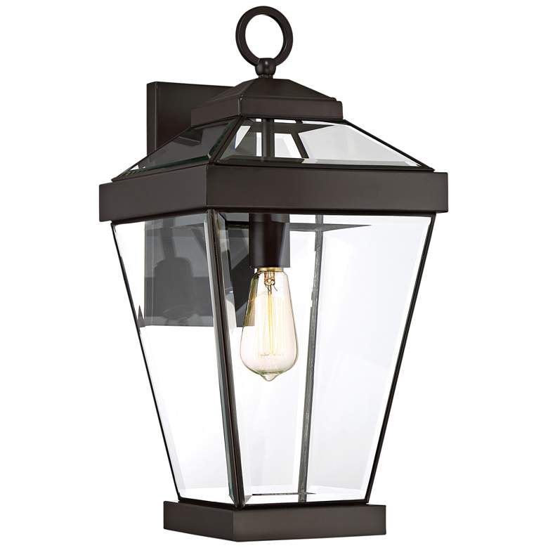 Image 1 Quoizel Ravine 20" High Western Bronze Outdoor Wall Light